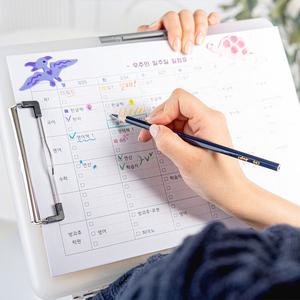 [민화샵] A4 클립 바인더 보드 서류 파일 결재판