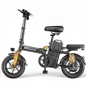 경량전기자전거 등하원 성인용 기본형 전기 패션 블랙