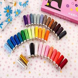 39색 실 셋트 재봉 바느질 미싱 옷수선 용 1030A 무명실