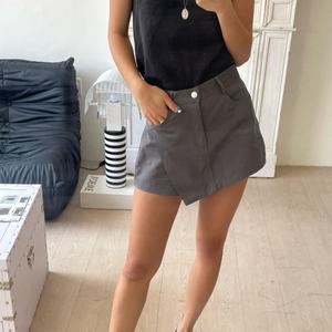 [VY] 여자 쇼츠 주머니 다크컬러 랩 2부반바지 치마바지 치마바지