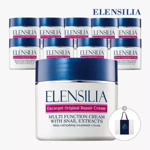 [NS홈쇼핑][엘렌실라] 오리지날 달팽이 크림 50g 10개 + 쇼핑백 + 베이비 콜라겐 아이크림..[34026798]