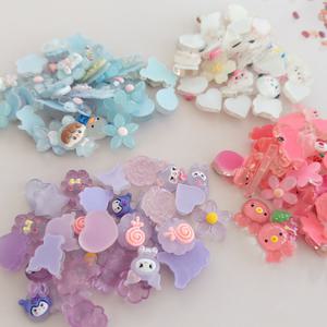 유광 쁘띠 30개 5색상 대용량 도매 꽃 캐릭터 디저트 귀여운 슬라임 구슬 토핑 동대문 탑꾸