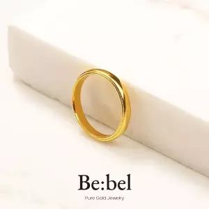 순금반지 3.75g 24k 디자인 데일리 여성 심플 링 비벨 한돈 1돈