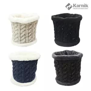 카르닉 꽈배기 니트 퍼 넥워머 TKN 겨울 패션 자전거 스키 방한 보온 스포츠 목도리 목토시