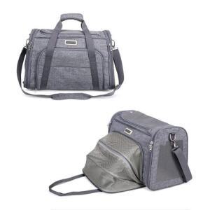 캐리어부착 옆면확장형 댕댕이 이동가방 J111728