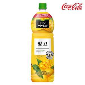 코카콜라 미닛메이드 망고 1.5L / PET 주스 과일 음료수