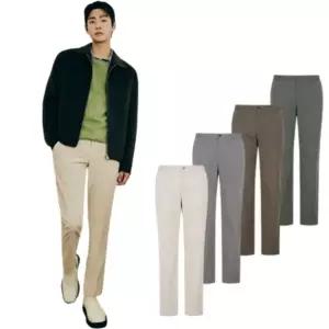 [롯데백화점]에디션 사이드 밴딩 면스판 치노 팬츠/슬랙스 7종 NEE3PP1901