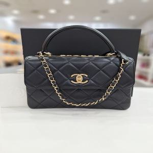 [대구백화점] [샤넬]트렌디 CC 램스킨 스몰 은장 (체인 숄더백 23년 내장칩 A92236)