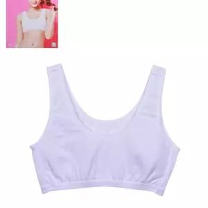 (BYC) 면스판 1단계 주니어 스포츠 브라/속옷/쥬니어/브래지어/편한/브라자/선물/예쁜/여학생/노와이어