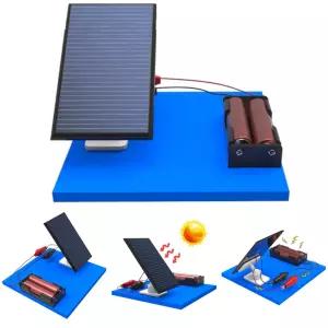 각도조절 태양광 충전기 만들기 (태양광 충전기) 전기 과학 실험 키트 쏠라 에너지