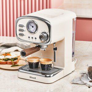 [위즈웰  ]에스프레소 반자동 커피머신 WC5013 바텀리스포함