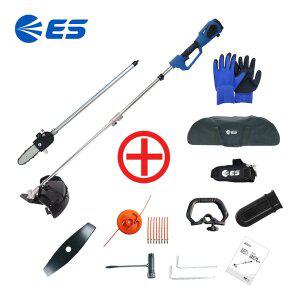 ES산업 LBCT54-N (충전예초기+고지톱 베어툴만) 배터리충전기미포함 54V 멀티툴예초기 LBCT54N