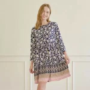 [라페어](김해점)자뎅 핑크 네이비 원피스 LWOFK503-PN