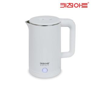 키친아트 대용량 스텐 커피포트 무선포트 전기주전자 이중단열 1.8L