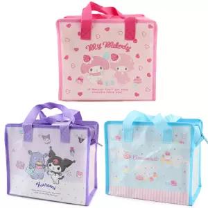 산리오 러브잇 타포린백/마이멜로디 쿠로미 시나모롤 캐릭터 준비물 손가방 소풍 도시락 보조가방