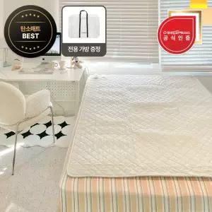 [2개 이상 구매 시 혜택] 대성쎌틱 탄소 카본매트 그래핀 전기요 캠핑 EMF 전자파없는 매트 물세탁 2인용 베이지 그레이 더블