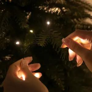 크리스마스 트리 지네전구 LED 연결형 200p 24V 줄 조명 캠핑 카페 펜션 장식 소품 파티 데코 용품 꾸미기