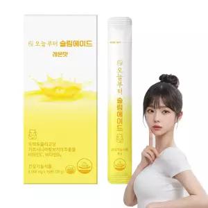 오늘부터 슬림에이드 레몬맛 (15포) 레몬즙분말 다이어트음료 가르시니아 프락토올리고당 비타민C 수분충전