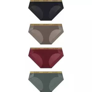 [게스언더웨어](신세계 사우스시티)자가드골드 밴디드 여성 햄 팬티 4종세트 GCWBP741ST