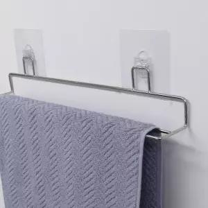 이지탭 스테인리스 무타공 간편설치 수건걸이 선반/타올/타월바/욕실/걸이/거치/공간/흡착식/벽부착/고정