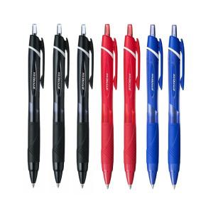 미쯔비시 유니 제트스트림 볼펜 0.7mm 혼합 7개 세트 유성 노크식 SXN-150