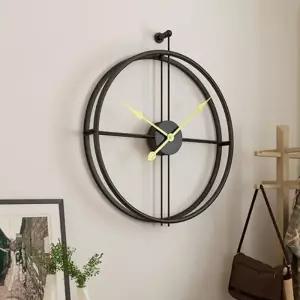 더블링 인테리어 벽시계 40cm 무소음 거실 사무실 개업 집들이 선물