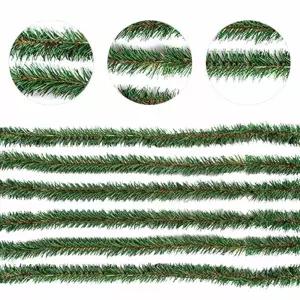 성탄 트리 장식 모루 1p 줄 철사 꾸미기 400cm 크리스마스 소품 카페 리스 파티 데코레이션 모빌