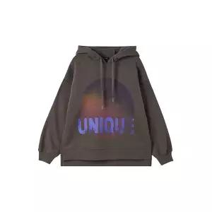 [LAP](센텀시티점)기모 쭈리 중앙 패턴 후드티셔츠 AQ4CTA71