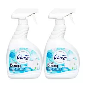 페브리즈 섬유탈취제 다우니 실내건조 프레시클린향 920ml 2개