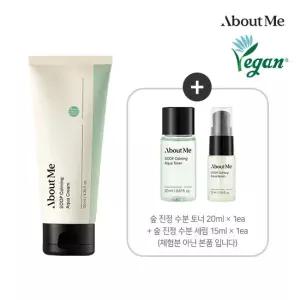 어바웃미 [100시간 수분잠금] 숲 진정 수분크림 대용량 130ml (기초2종 증정)