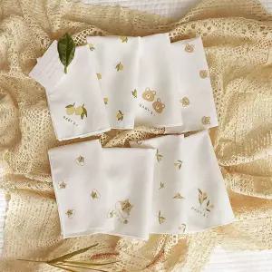 [보리보리/베이비앤아이]베이비앤아이 무형광 순면 손수건 10P 세트