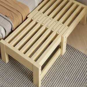 침대 연장 원목 베드 평상 프레임 보조 틀 사이드