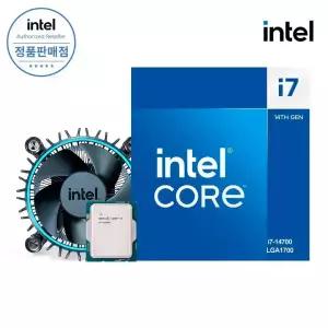 인텔 CPU 코어 i7-14세대 14700 랩터레이크 리프레시