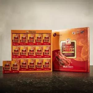 [명가일품][2월/2일(월)순차출고][명인정] 고려홍삼 절편 선물세트 15P 고급형(300g)/쇼핑백포함