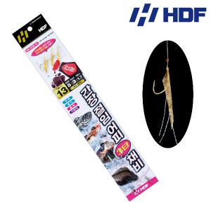 HDF 해동 간장절임 어피 3단 채비 볼락 열기 우럭 가자미  HA-2096