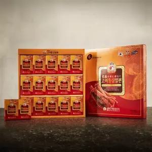 [명인정] 고려홍삼 절편 선물세트 15P 고급형 300g) 쇼핑백포함