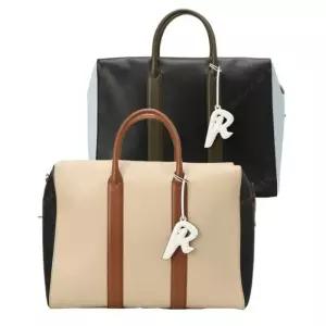 레노마골프 여성 수납 공간 컬러 포인트 통가죽 보스턴백 FL7803