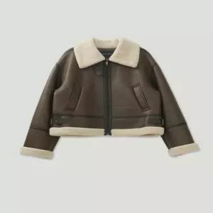 [코데즈컴바인] 숏 양털 무스탕 자켓 점퍼 (CJD-LE502WB)