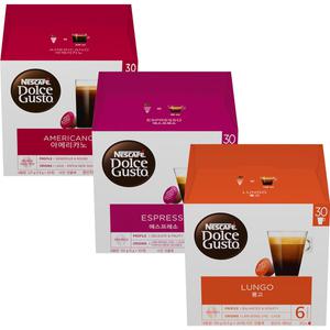 네스카페 돌체구스토 호환 캡슐 택1 각 30개입 룽고/아메리카노 매그넘팩 대용량