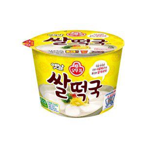 오뚜기 옛날 쌀떡국 즉석용기컵 166g x 12개