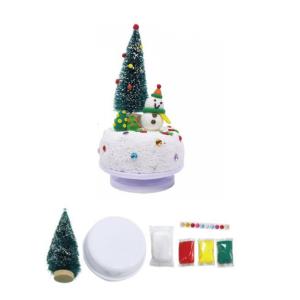 크리스마스 눈사람 오르골 만들기 1P 교구 폼클레이 유아 어린이집 대량주문 DIY 교회