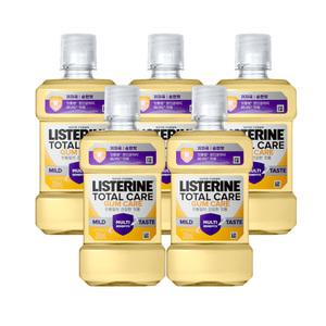 리스테린 토탈케어 검케어 마일드 250ml X5개