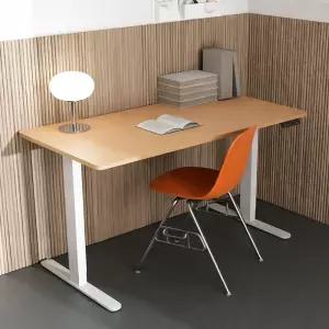 쿠잉 듀얼모터 전동모션데스크 1400 높낮이조절책상 스탠드 테이블 리프트 서서일하는