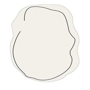 비정형 구름러그 대형카페트 구름 타프팅 카페트 디자인 사계절 쇼파 아이보리(1) 초대형