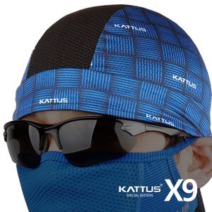카투스 여름용 쪽모자 X9 LINE 두건 냉감소재 자전거 모자 조각모 스컬캡 사이클