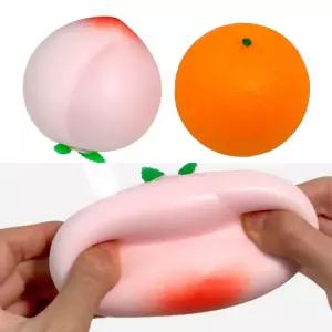모찌복숭아 오렌지말랑말랑이 스트레스해소 피젯토이주물럭장난감