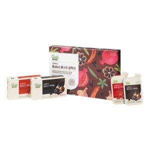 [굿베이스]홍삼담은베스트컬렉션(석류50ml10포,흑마늘50ml10포) + 쇼핑백 증정