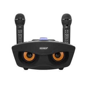 소형 노래방 기계 부엉이 눈 차량용 미니 이동 반주기