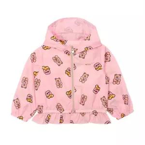 [게스키즈] 곰돌이 전판 바람막이 (택가146,000원)