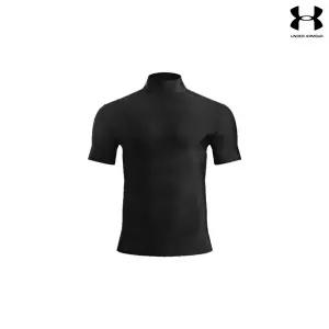 [언더아머](하남점)1390098-001 남성 UA HeatGear OG 컴프레션 모크넥 반팔